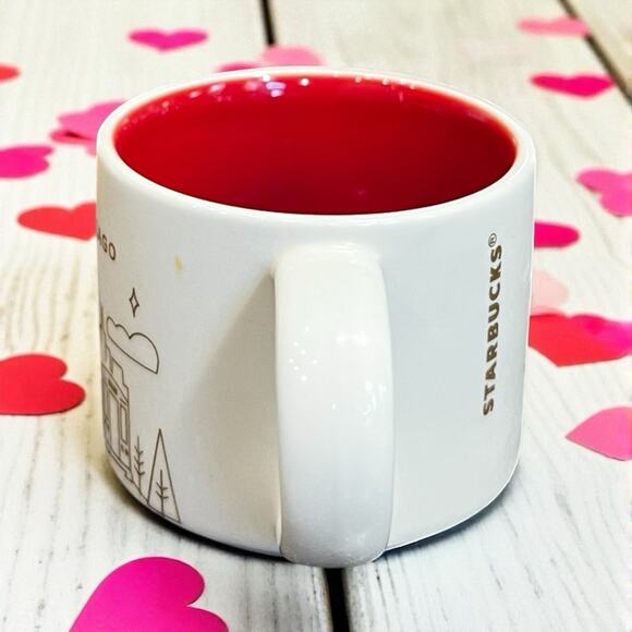 Starbucks Chicago You Are Here 2oz Ornament Mini Mug Collector Cup - Picture 3 of 6